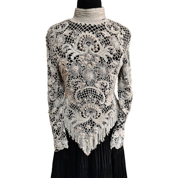 Vintage Lillie Rubin Designer beaded - Picture 1 of 6